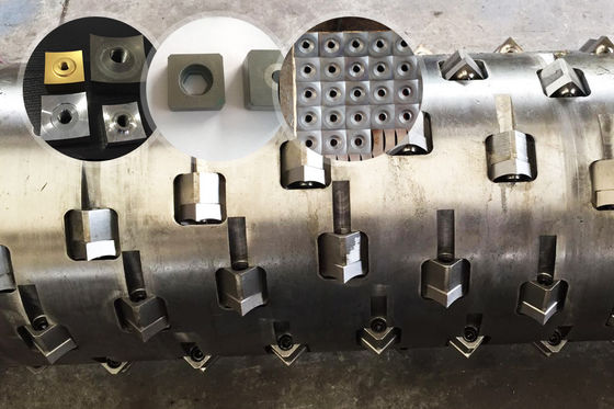 Qualität  Twin Shaft Plastic Shredder Blades , CE Shredder Machine Blades usine