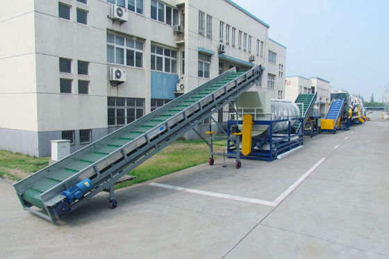 Film-Plastikwiederverwertungsmaschinen-Linie PET 380V 50HZ pp.