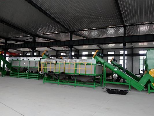 Plastikfilm 3000kg/Hr, der Maschine aufbereitet