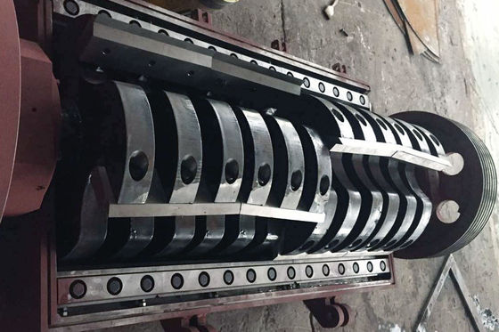 Einlass 1000*900 55kw wickelte Film Plastikzerkleinerungsmaschinen-Maschine ein