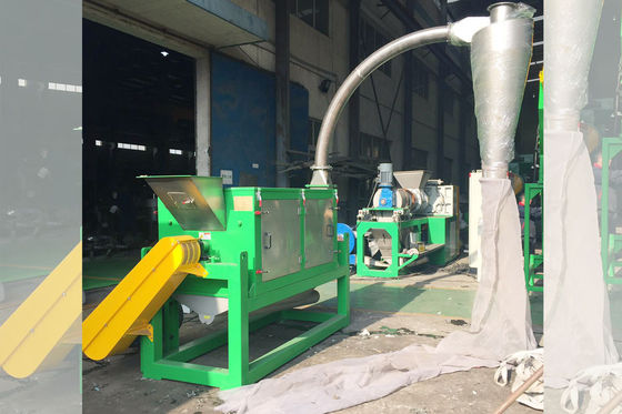 500kg/h, das den Plastikfilm aufbereitet Maschine entwässert
