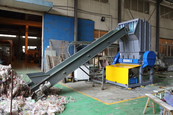 Plastikflaschen-Zerkleinerungsmaschine des Blatt-9CrSi, Plastikgranulierer des reißwolf-0.5t/H