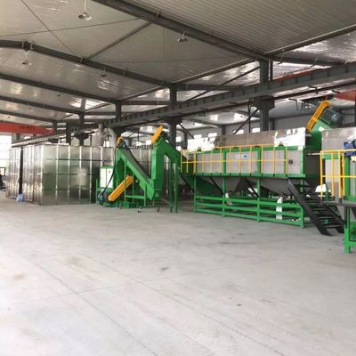 HDPE-LDPE-Film-Plastikflasche, die Maschinen aufbereitet