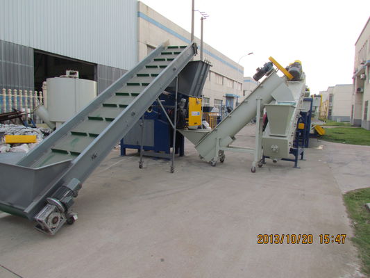 380V Flaschenreinigungs-Linie, Waschmaschine des Film-300kg/H