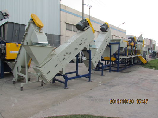 380V Flaschenreinigungs-Linie, Waschmaschine des Film-300kg/H