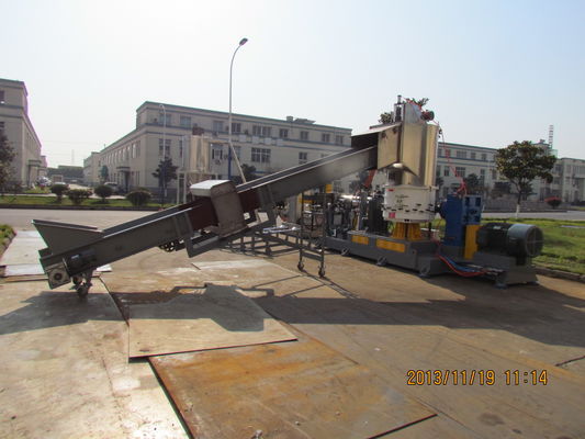 Der Schnitt Schraube man von der Verdichtungs-130mm inszeniert nass Granulations-Maschine