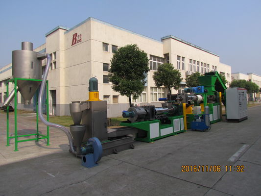 50Hz granulierende Plastikmaschine, pp. gesponnener industrieller Plastikgranulierer