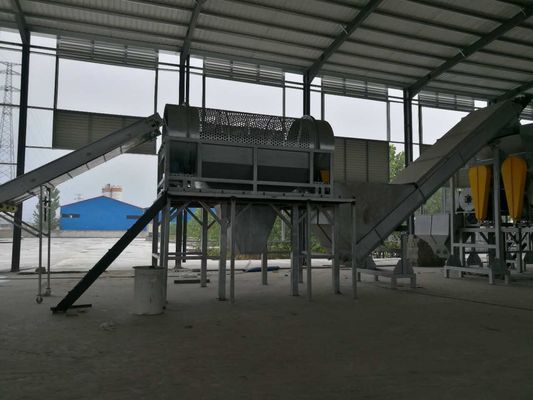 HAUSTIER 1000kg/h, das Maschinen-/Haustierflaschenabfallverwertungsanlage/Haustierflockenreinigungslinie, Plastikwiederverwertungslinie aufbereitet