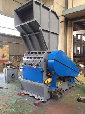 PET 1000kg/h fasst einzelnes Blatt-Plastikzerkleinerungsmaschinen-Maschine zusammen