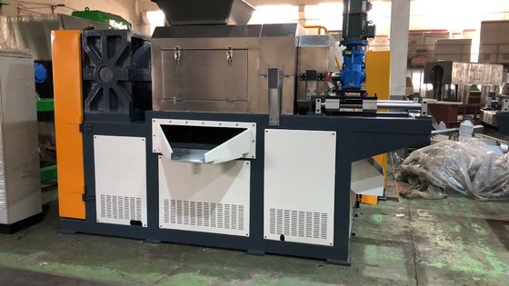 Pelletisierungs-Maschine des Haustier-87rpm, Quetscher-Maschinen-kein des Film-110kw gehaftet