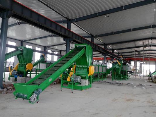 Polypropylen des Edelstahl-120kw, das Maschine aufbereitet