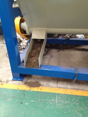 1500kg/H Plastikwiederverwertungsmaschine, 1000*4000mm Sand, der Maschine trennt