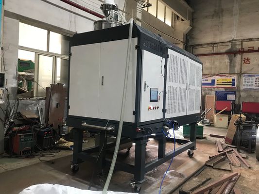 50PPM PBAT trockenere Plastikmaschine Winkels des Leistungshebels für Massenmaterialien