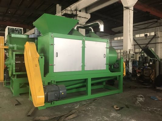 Landwirtschaftlicher PET-Film-Plastikwiederverwertungsmaschinen-Linie 3T/H mit dem Feinkohle-Sand-Entfernen