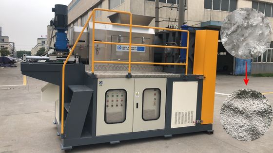 überschüssiger pp. gesponnener Film der Taschen pp., der Pelletisierungsmaschine, überschüssigen Plastikfilm aufbereitet Maschine, PET pp. aufbereitet Maschine zusammendrückt