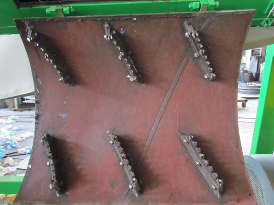Plastikwiederverwertungsmaschine 2ton/H HAUSTIER Flaschenkapsel-Aufkleber, der Maschine entfernt