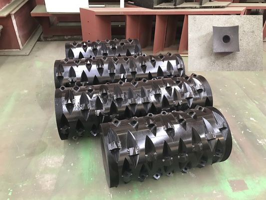 69pcs Drehwellen-Reißwolf-Maschine des blatt-2ton/H einzelne
