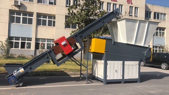 Sackt Plastiktunnel-bohrwagen ISO9001 industrielle Reißwolf-Maschine ein