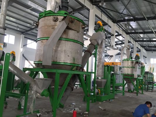 Haustier-Flaschen-Haustier-Flocken-Reinigungs-Linie 1000kg/H 2000kg/H
