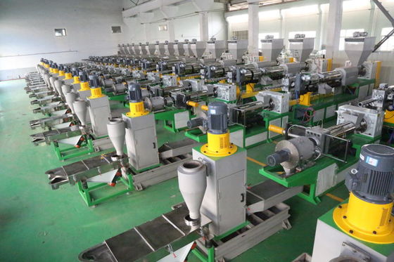 Granulierende Plastiklinie des Schrauben-Durchmesser-300kg/h 160mm