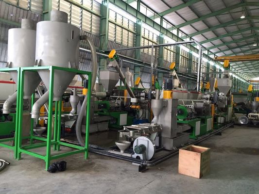 Granulierende Plastiklinie des Schrauben-Durchmesser-300kg/h 160mm